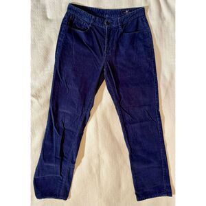 Vineyard Vines Blue Stretch Corduroy Casual Chino 5 Pocket Mens Pants Size 30x32